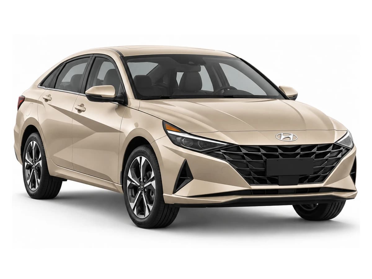 Hyundai Elantra — Champagne vehicle image